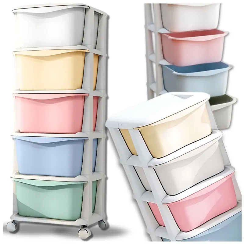 Dulap NiceKids 5 compartimente colorate - imagine 9