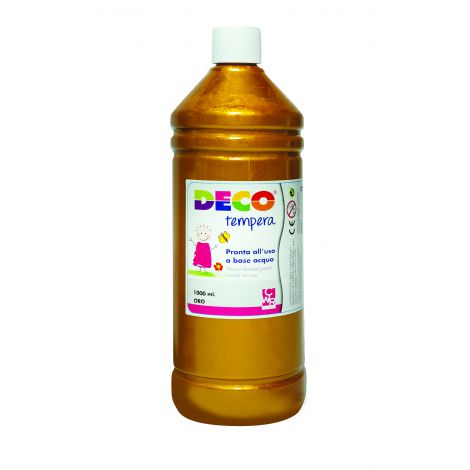 Tempera Cwr Auriu 1000 ml, Vâscoasă, Lavabilă