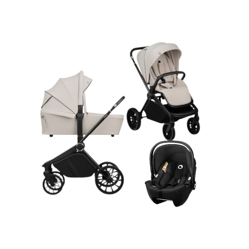 Carucior 3in1 Lionelo Mika Plus cu Ventilatie 3D