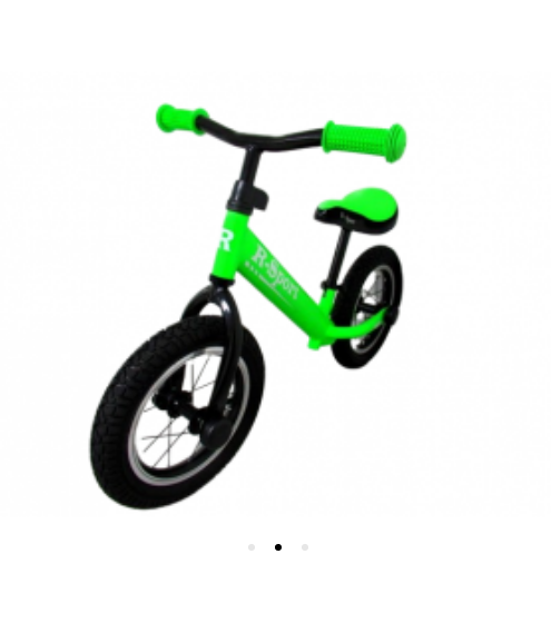 Bicicleta R-Sport verde | Învață echilibrul - imagine 2