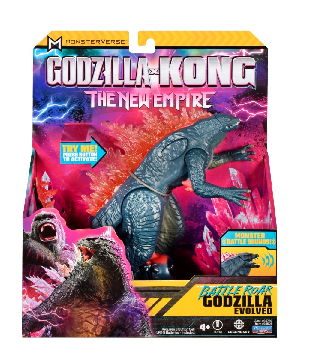 Figurina Godzilla Evolved Monsterverse, 18 cm, cu Sunete
