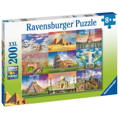 Puzzle Ravensburger Monumente 200 piese - Educațional - imagine 3