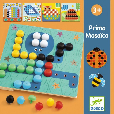 Joc Mozaic Djeco Mosaic Primo | Dezvoltare Creativă