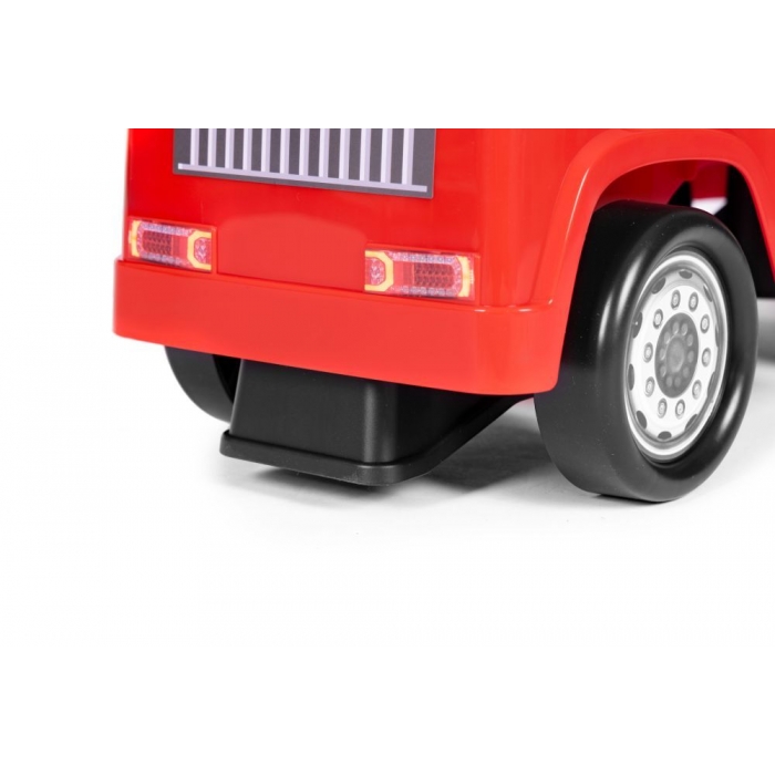 Mașinuță Ecotoys Mercedes Pompieri Roșu, 2 Ani+ - imagine 5