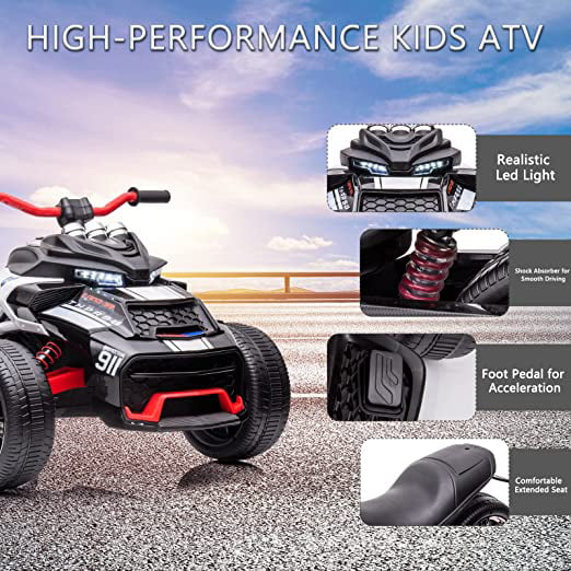 Motocicleta Electrică Nichiduta Spider Black 90W - imagine 6