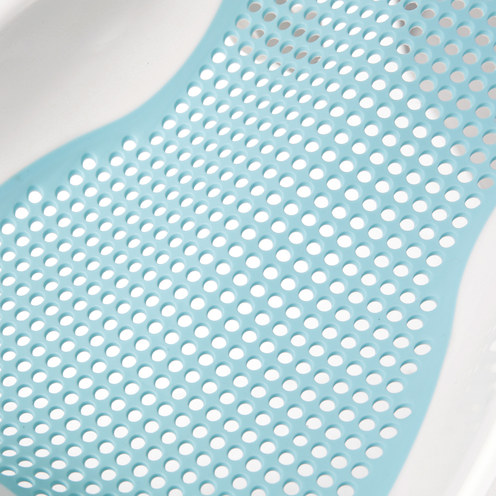 Suport Baie Little Mom Soft Blue, Pliabil, Ergonomic - imagine 2