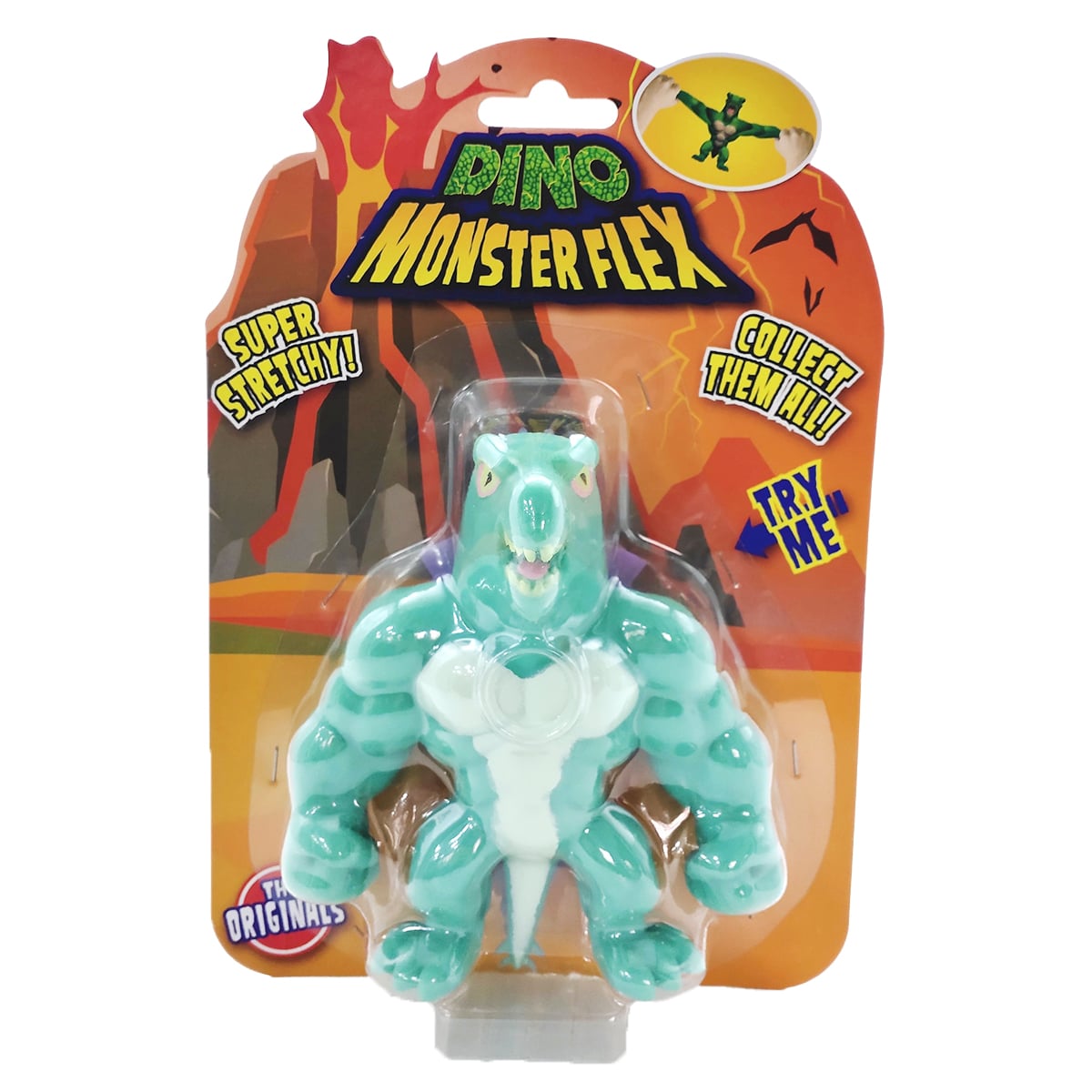 Monster Flex Dino Stegosaur - Figurina Flexibilă