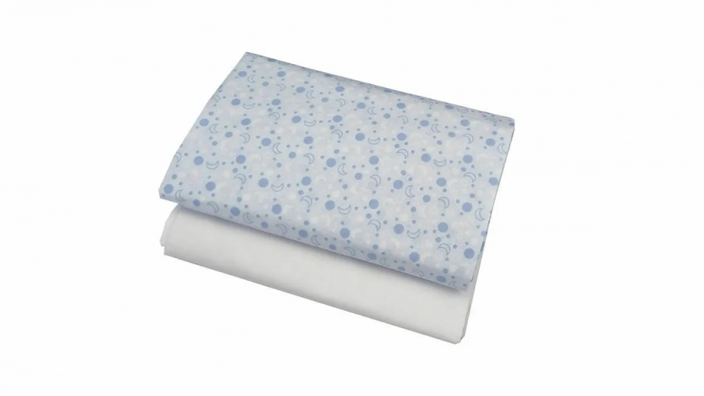 Cearceaf Blue Moon Bumbac KidsDecor 63x127 - imagine 8