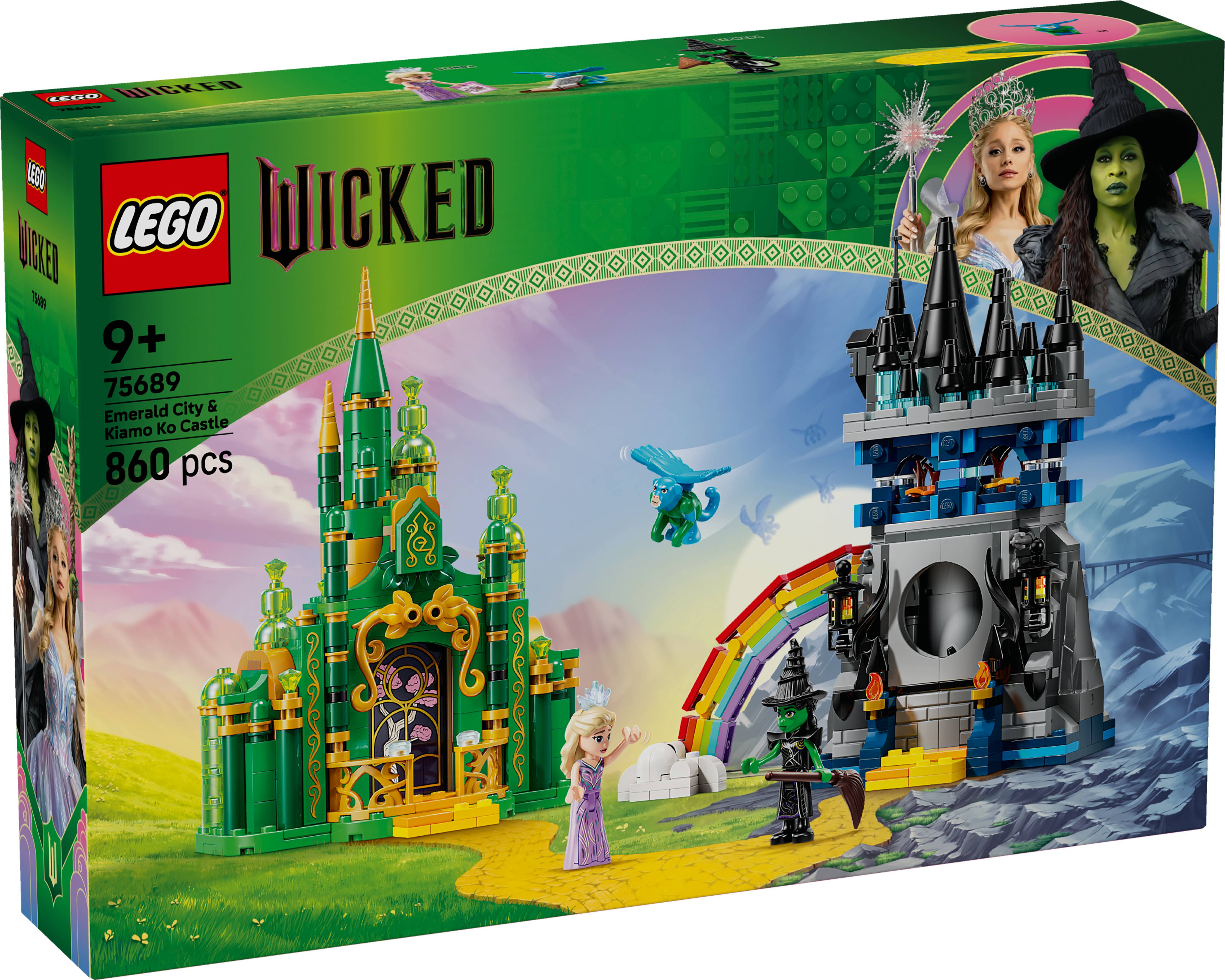 LEGO Wicked Castel Kiamo Ko & Emerald City 75689