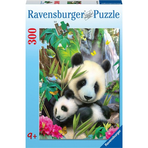 Puzzle Ravensburger Ursi Panda 300 piese