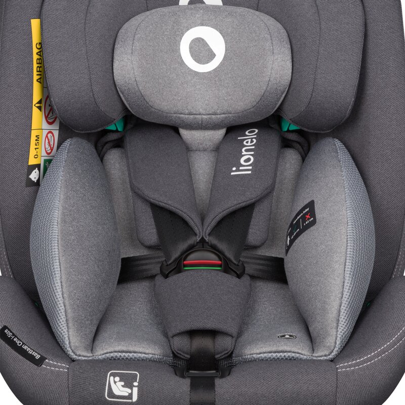 Scaun Auto Lionelo Bastiaan One i-Size Gri 4in1 - imagine 5
