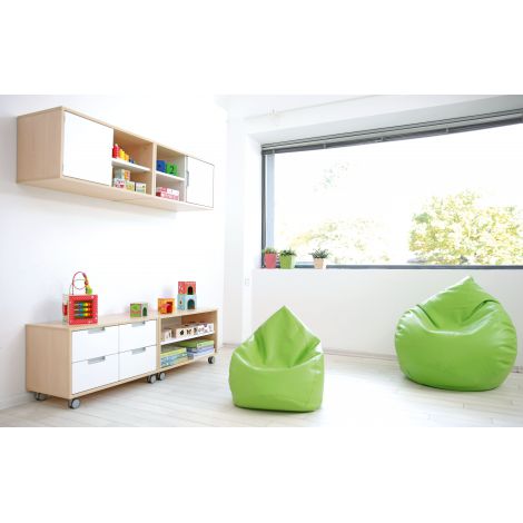 Puf Mini Verde Moje Bambino - Confort și Stil - imagine 4