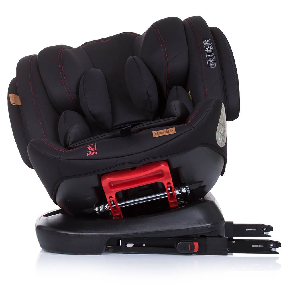Scaun Auto Chipolino 4Kid 0-36 kg, Isofix, I-Size Raven - imagine 6