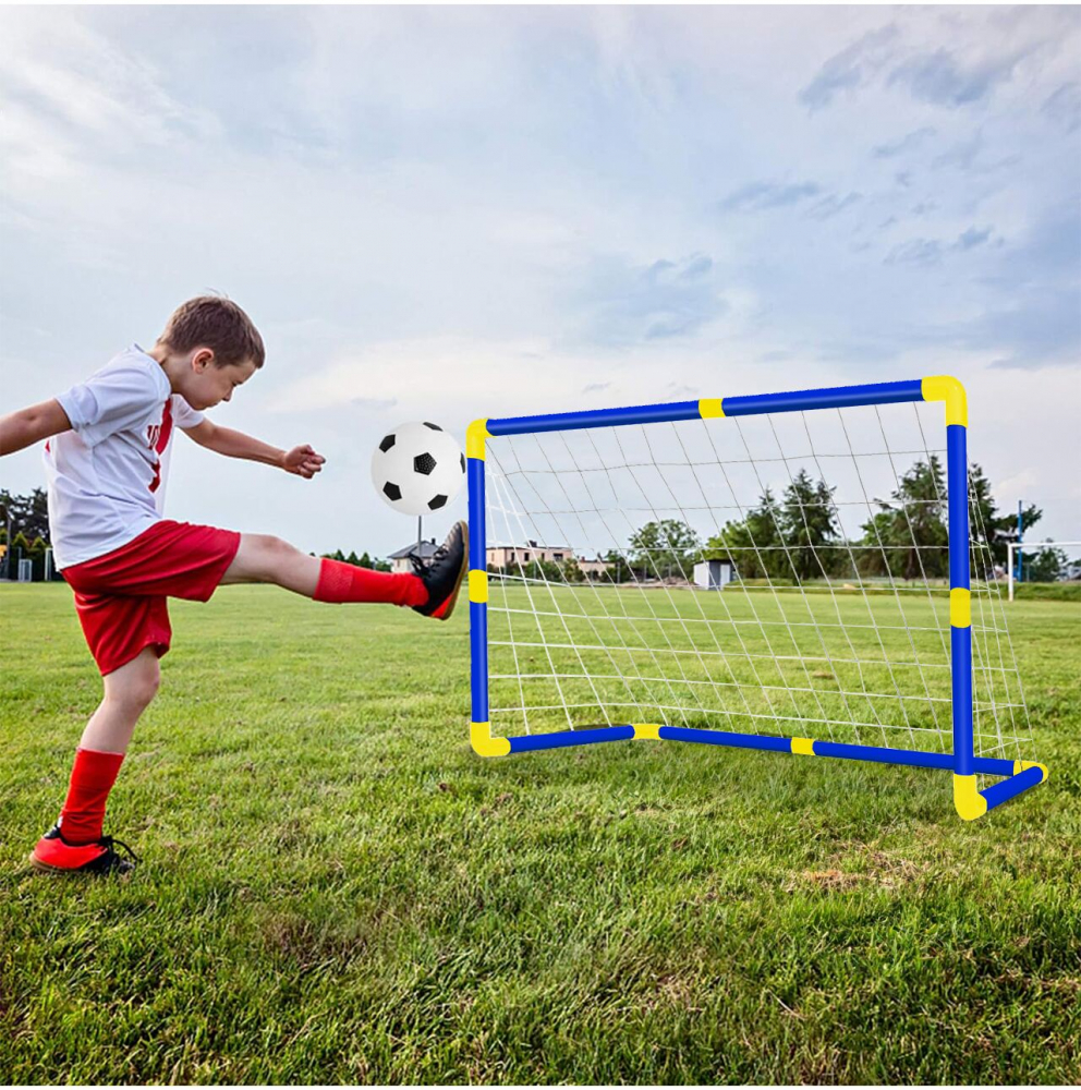 Set Poarta Fotbal Malplay cu Minge si Pompa - imagine 14