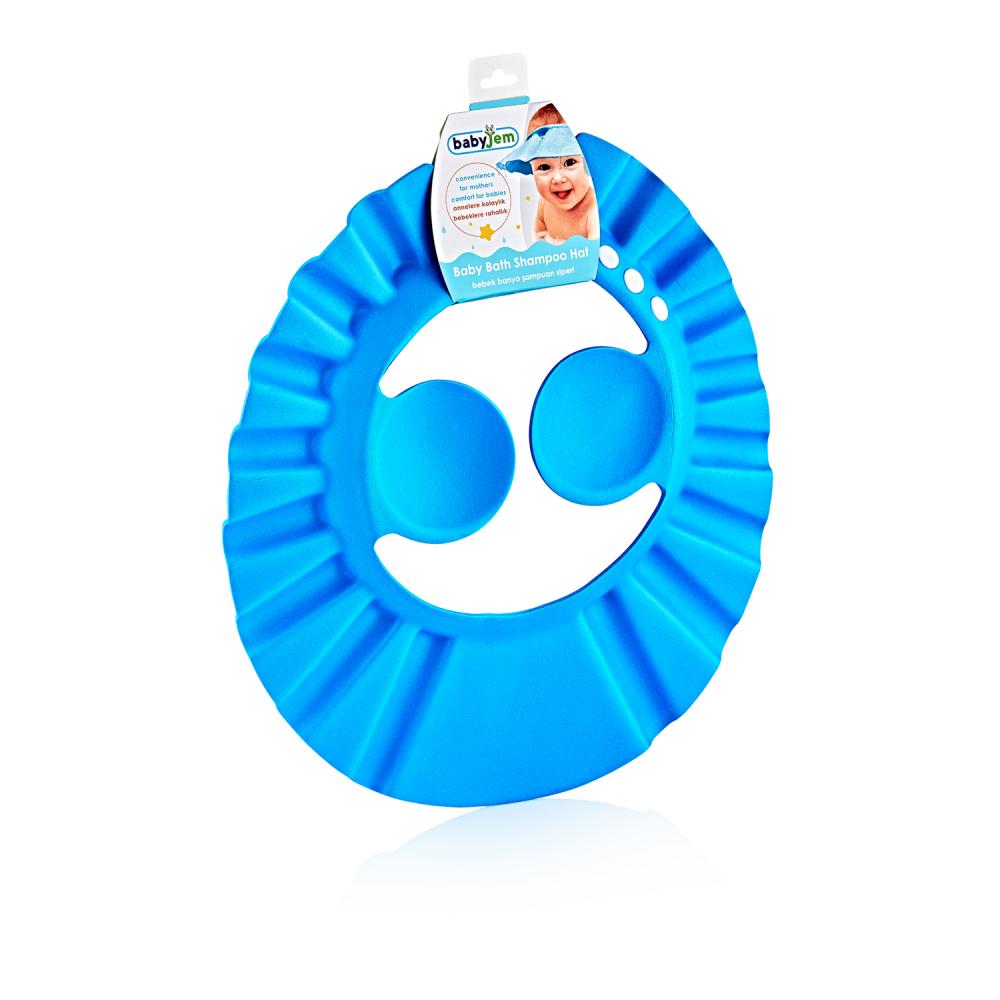 BabyJem Hat Blue - Protecție baie bebeluși