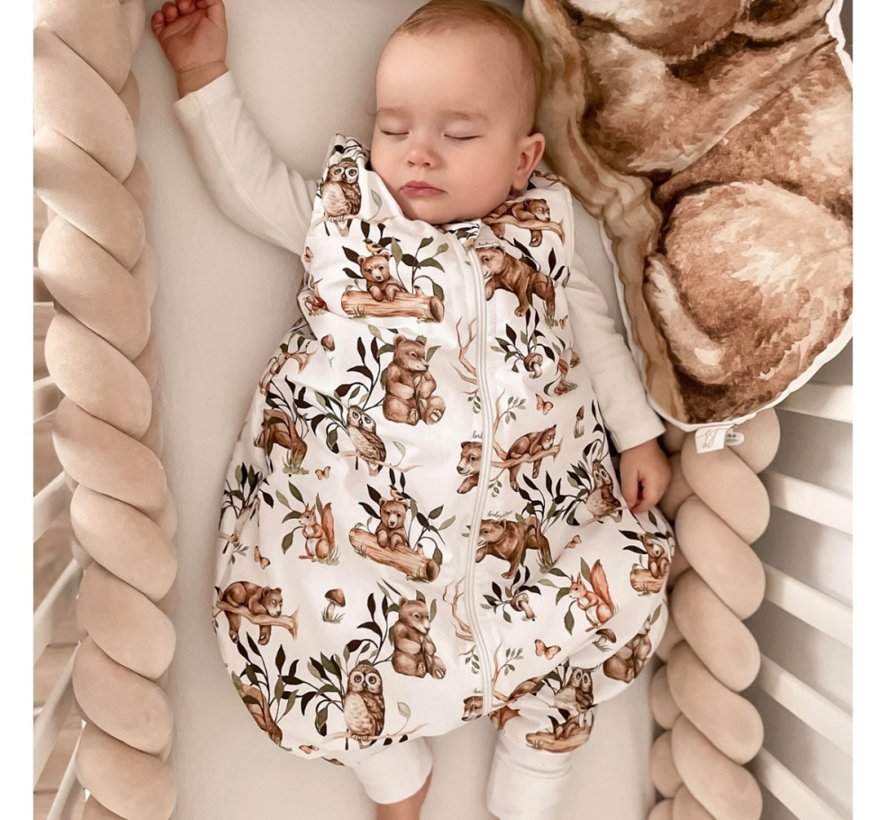 Sac de Dormit Babysteps 2.5 Tog Bumbac 1-2 Ani