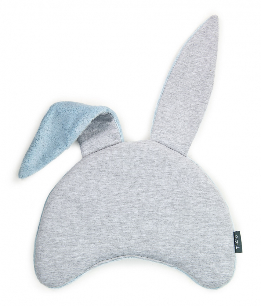 Set sacuț și pernuță Iepuraș Albastru - Floo for Baby
