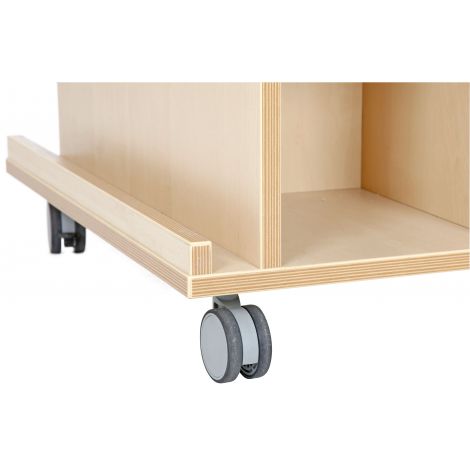 Dulap pe roți Flexi Moje Bambino, Mesteacăn - imagine 6