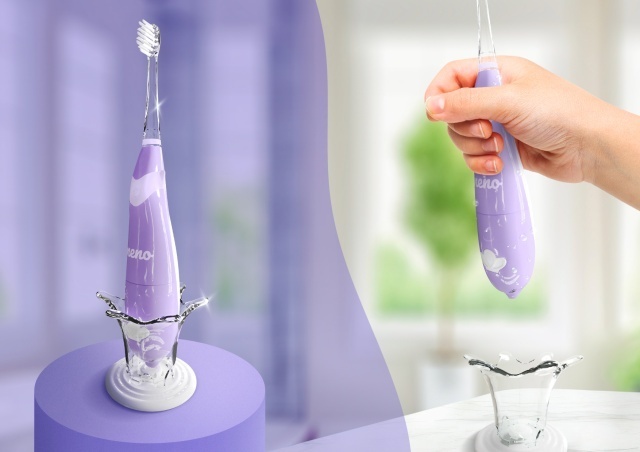 Periuța electrică Neno Tutti violet 3-6 ani - imagine 2