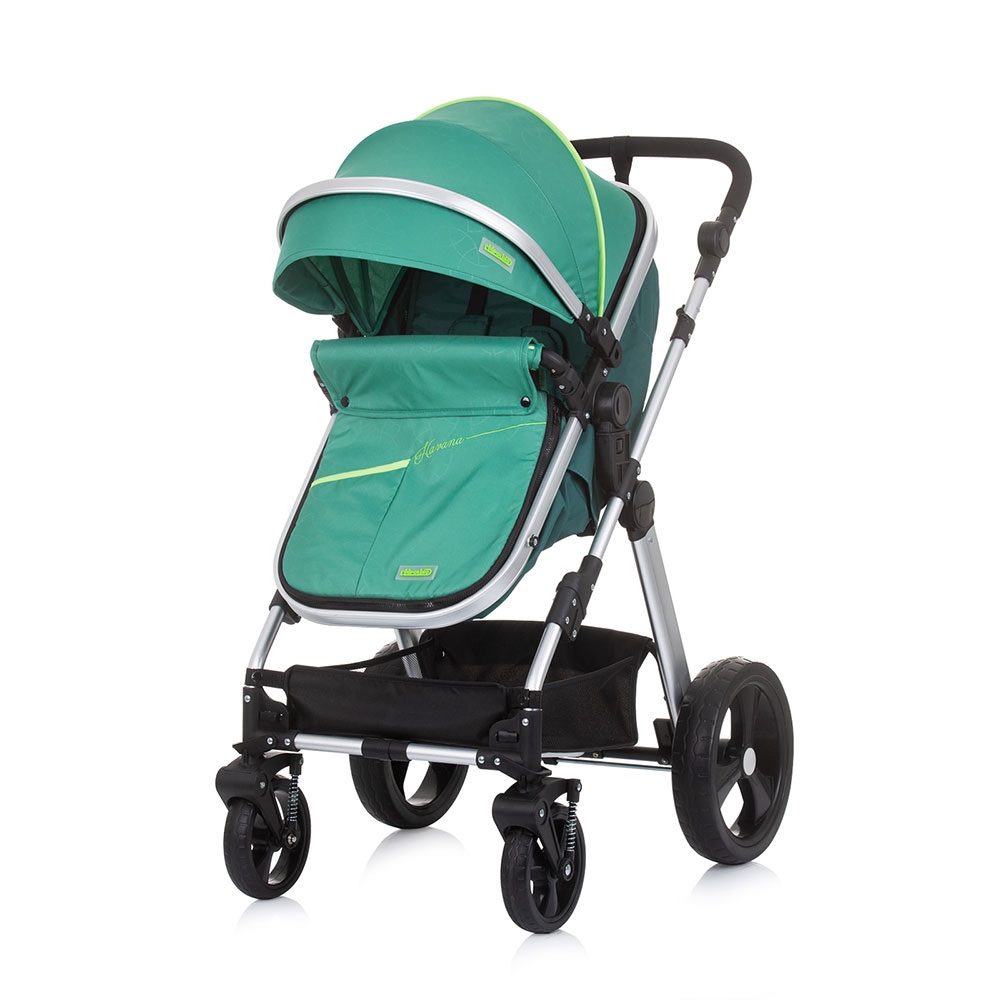 Carucior Chipolino Havana 2 in 1 Aloe, Landou & Scaun - imagine 3