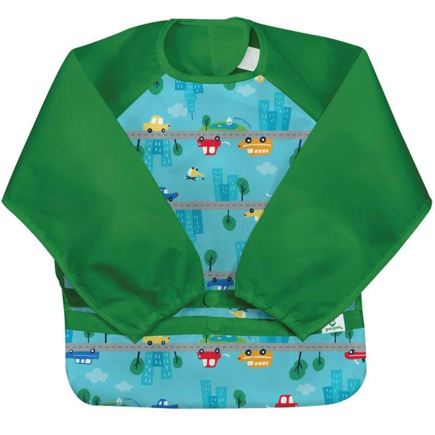 Bavetică Green Sprouts cu Mâneci Lungi 12-24 Luni