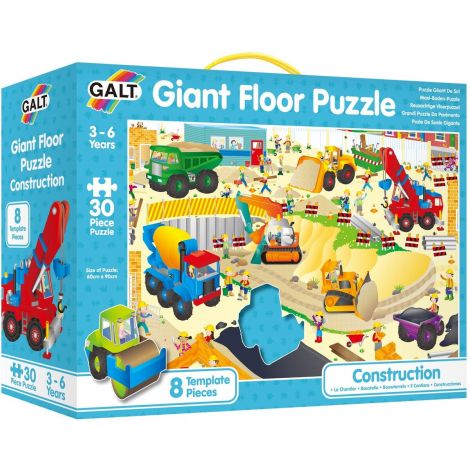 Puzzle Gigant Santierul Galt, 30 Piese, 60x90 cm - imagine 2