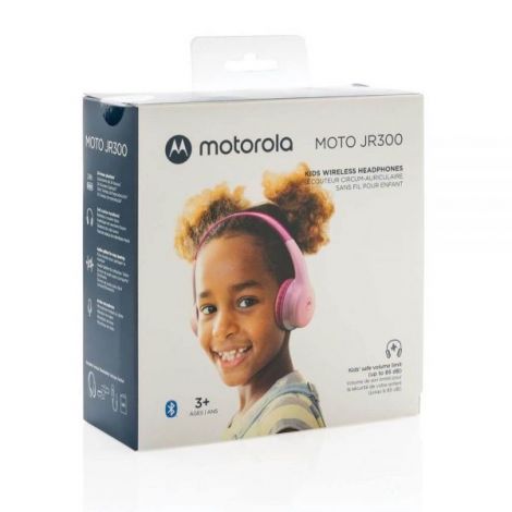Casti Wireless Copii Motorola JR300 Pink, 85dB - imagine 6
