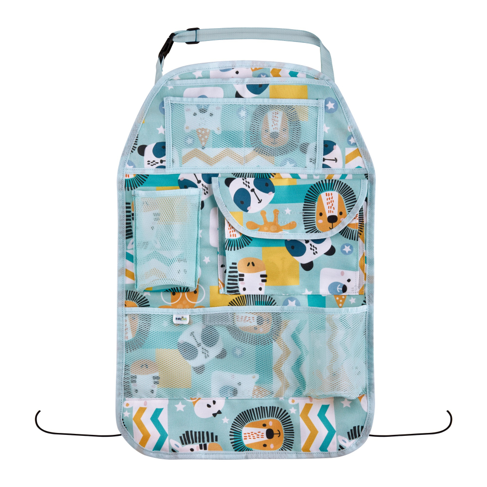 Organizator BabyJem Jungle Blue Scaun Auto
