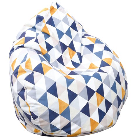 Fotoliu Puf Moje Bambino | Design Triunghiuri