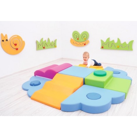 Set Motricitate Insula Moje Bambino, 9 Elemente