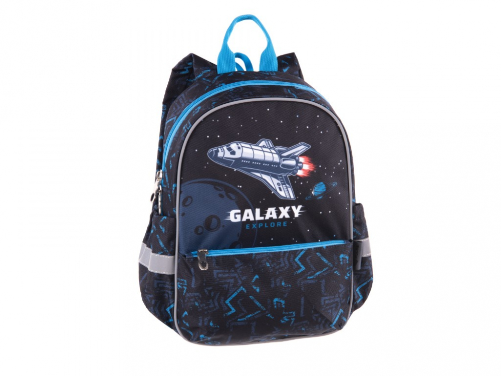 Ghiozdan Pulse Junior Galaxy | Ideal Clasa 0-1