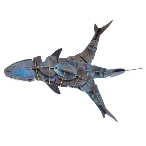 Puzzle 3D Rechin ECO Mieredu Educativ - imagine 3