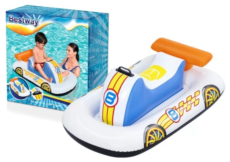 Saltea Mașinuță Bestway Copii Piscină 110x75 - imagine 3