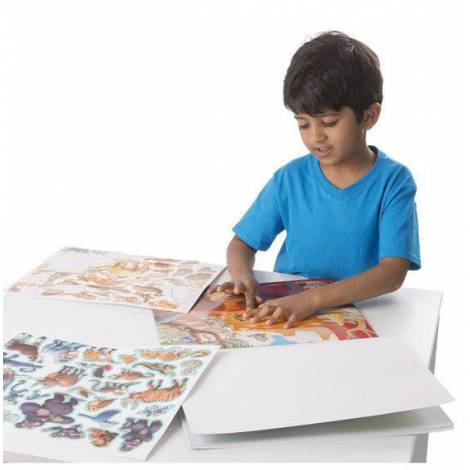Bloc Abtibilduri Jungla Melissa & Doug, Reutilizabile - imagine 2