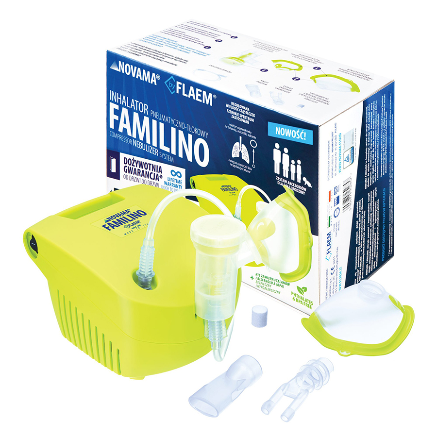Aparat Aerosoli Novama Familino – Copii și Adulți - imagine 8
