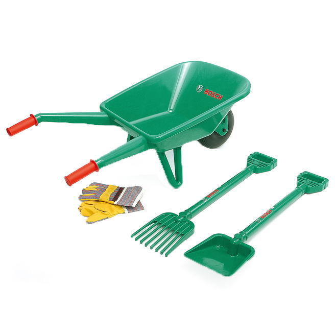 Set Grădinărit Klein Bosch cu Roabă 4 Piese