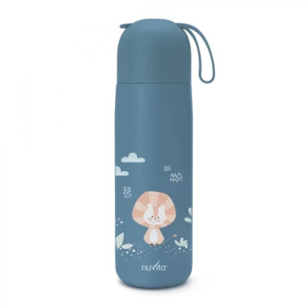 Termos Nuvita Powder Blue 400ml 2 Recipiente - imagine 2