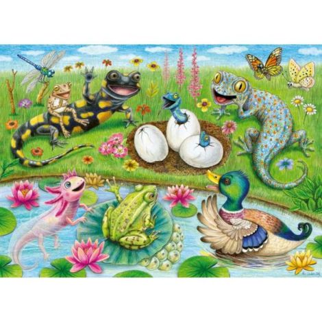 Puzzle Puiți Ravensburger 60 piese - imagine 3