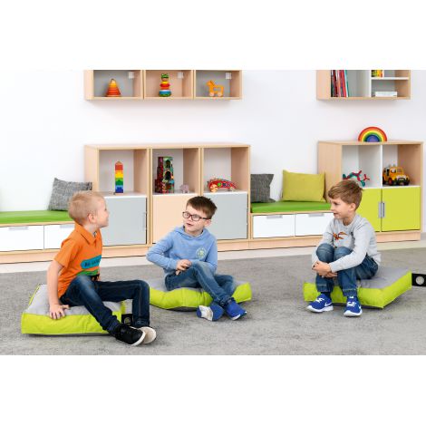Pernă gri-verde 50 cm Moje Bambino - imagine 7