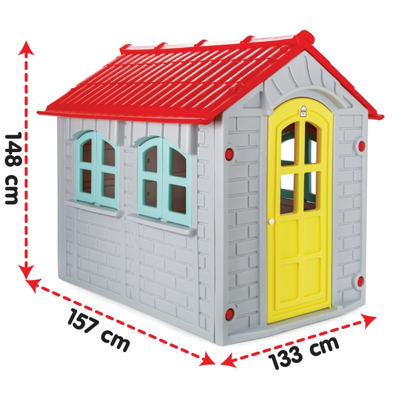 Casuta gradina Pilsan My Home Gri, rezistent UV