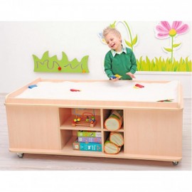 Dulap Banchetă pe Roti Moje Bambino | Depozitare Practică - imagine 4