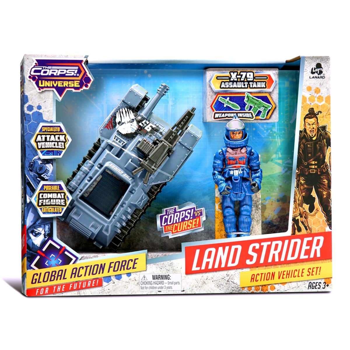 Tanc X-79 The Corps Universe cu Figurina