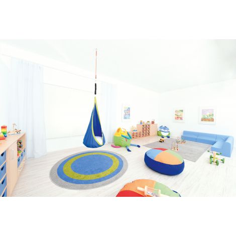 Covor Rotund Moje Bambino Multicolor, Rezistent - imagine 6