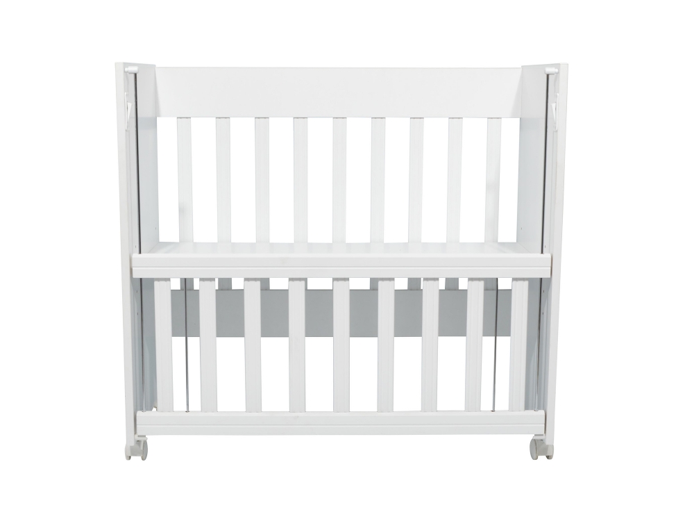 Patut Mini Cot White, Laterala Culisanta