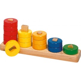 Sortator Geometrii Goki - Joc Educativ Lemn