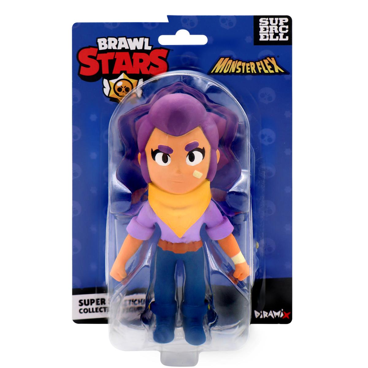 Monster Flex Shelly Figurina Flexibila Brawl Stars