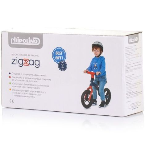 Bicicleta Echilibru Chipolino Zig Zag 2-5 Ani - imagine 4