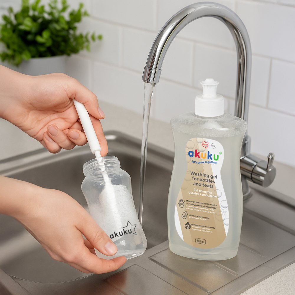 Detergent Akuku Biberoane 97% Natural