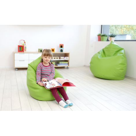 Puf Mini Verde Moje Bambino - Confort și Stil - imagine 3
