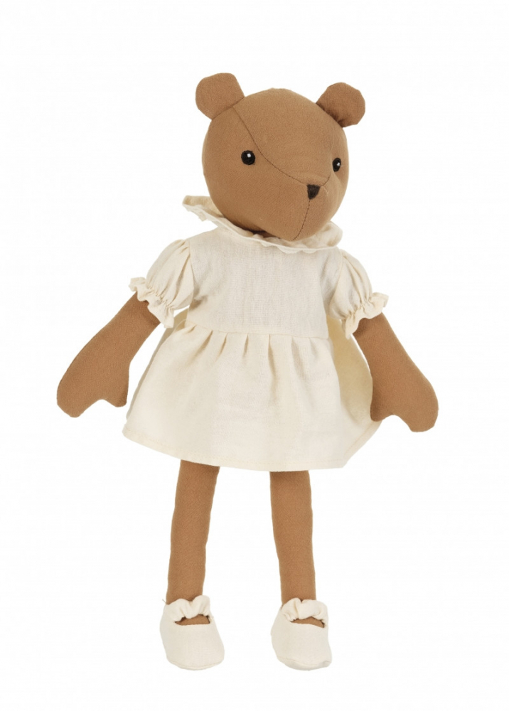 Păpușă Urs Juliette Egmont, Bumbac, 34 cm